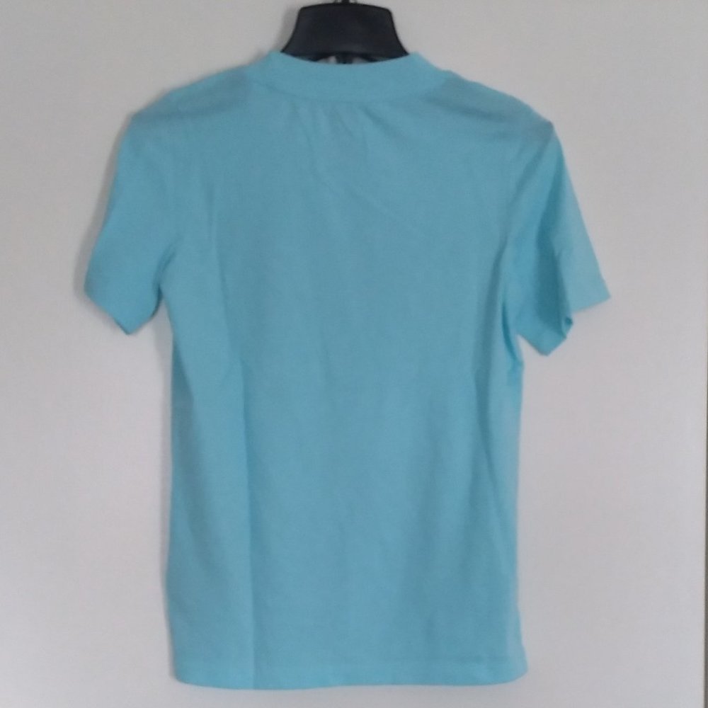 🆕 Reebok Women's Training Essentials Graphic T-Shirt, Blue Digital Glow, NWT - Picture 5 of 9